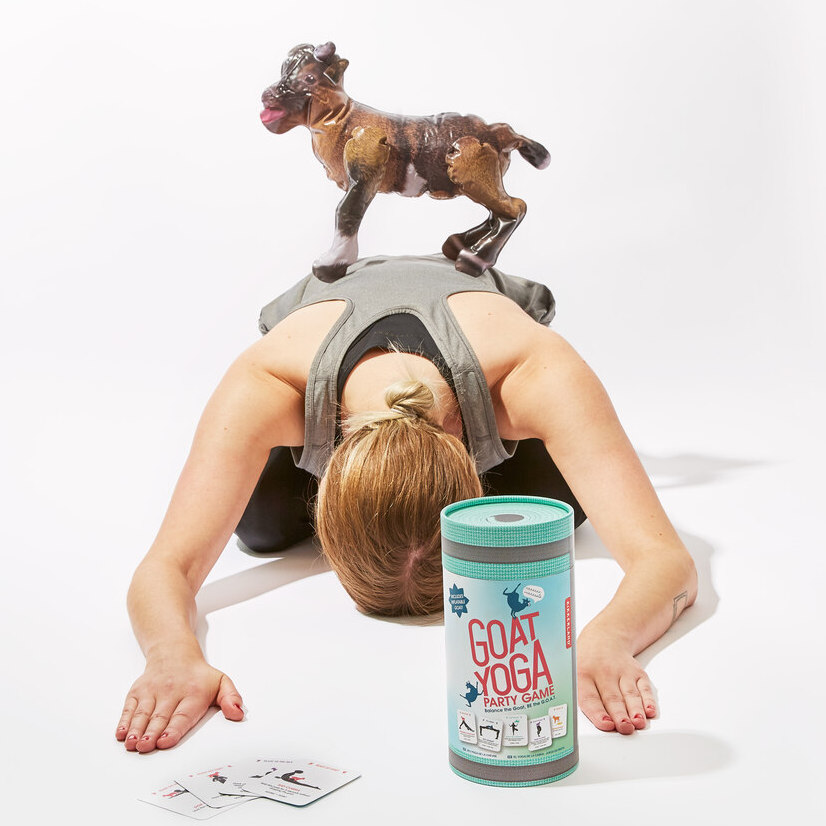 goat yoga party game