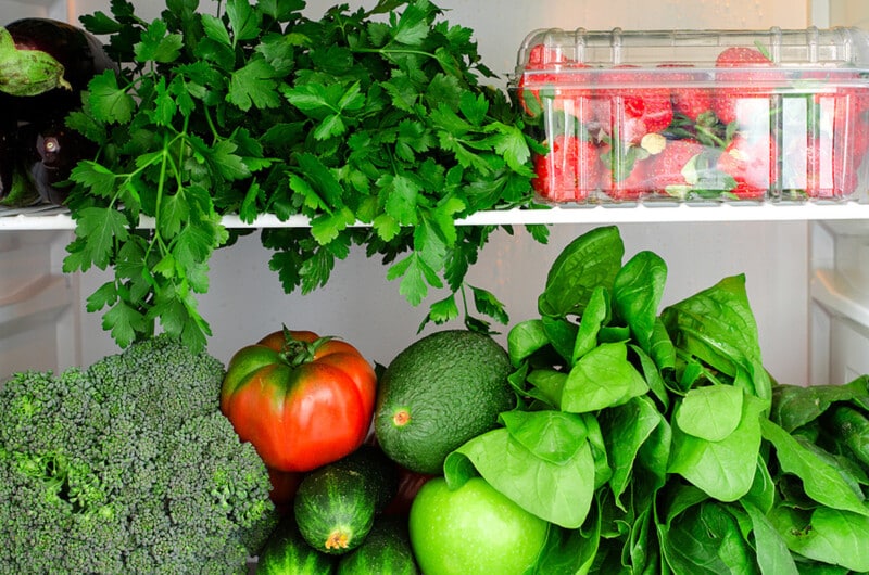 herbs vegetables refrigerator 800x530 1